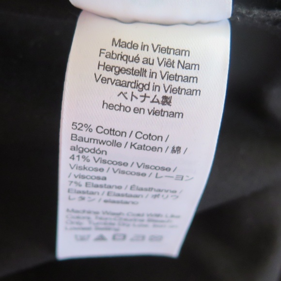 J.Crew Hayden Cropped Trousers in Black, Size 18 - Picture 15 of 15